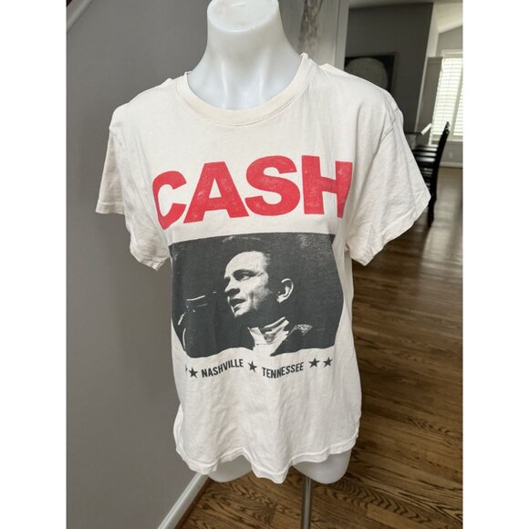 Daydreamer JOHNNY CASH NASHVILLE TOUR TEE Size Medium - Picture 2 of 4